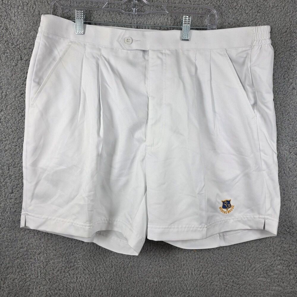 Boast USA Tennis Shorts Men's Ivory Bedens Brook Club Size 38